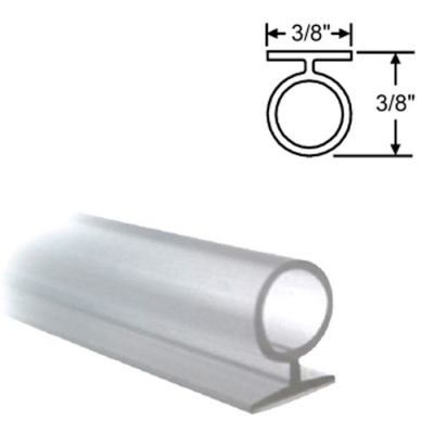 Shower Door Sealing Strip 3/8" x 96"