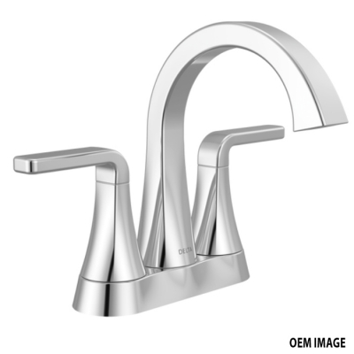 DE 4" Lav Faucet High Spout