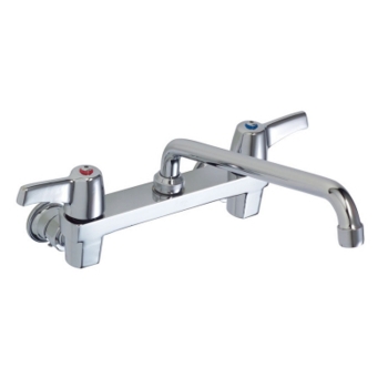 DE 8&quot; Wallmount Less Stops 11&quot; Spout