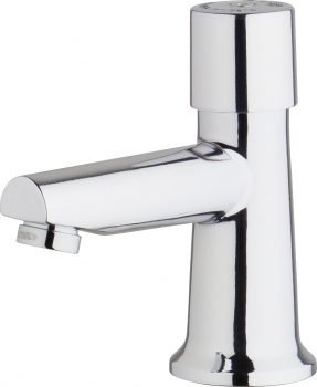 Chicago Faucet Deck-Mount Single Hole Metering Faucet