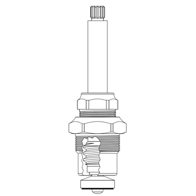 Speakman* Replacement Tub & Shower Stem -RH Hot or Cold