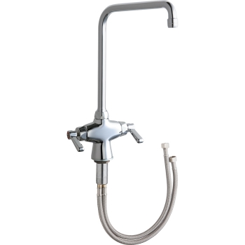 CF Single-hole Deck Mount Faucet - 12&quot; High Spout