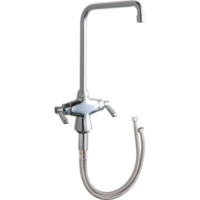 CF Single-hole Deck Mount Faucet - 12" High Spout