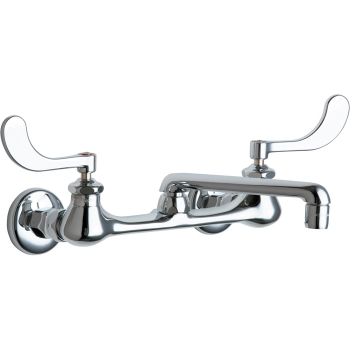 CF WM Faucet w/WB handles 6&quot; S-spout