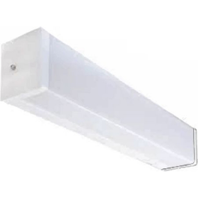 24" White Ceiling/Wall Luminaire 2-F17/T8