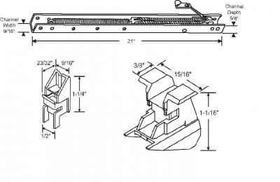 21" Channel Balance 30-34lbs