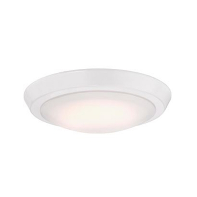11" LED Dim Flush Ceiling Fixture White