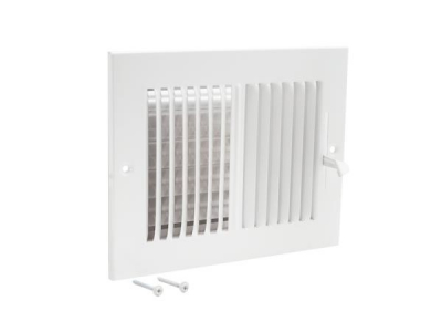 Two-Way Wall/Ceiling Grill 14" x 8" -White