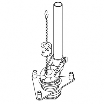 Kohler Revival  2&quot; Flush Valve with Coast Flapper &amp; Tank Gasket