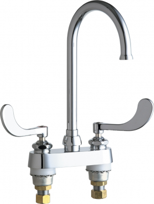 CF 4" Deck Faucet w/Gooseneck 1.5gpm