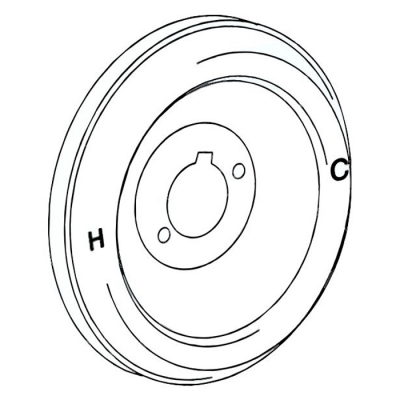 MO Monticello Escutcheon 97491