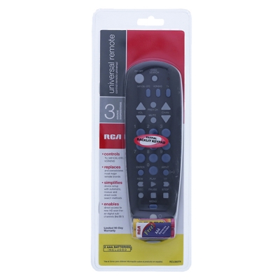 RCA 3-Way Universal Remote