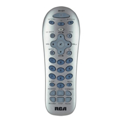 RCA 3 Way Remote -Silver