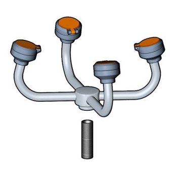 Guardian Facewash Yoke &amp; Heads (4) w/ Shank