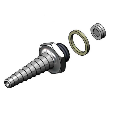 T&S Straight Serrated Tip 3/8" with.5 GPM Flow Restrictor