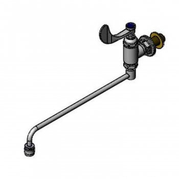 T&amp;S Wall Mount Range Faucet w/13" Spout