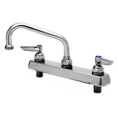 T&S 8" Workboard Fct with 6" Spout