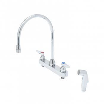 T&amp;S 8&quot; Workboard w GN &amp; Side Spray