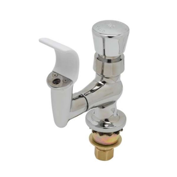 T&amp;S Deck Mount Bubbler Self-Close Push Handle