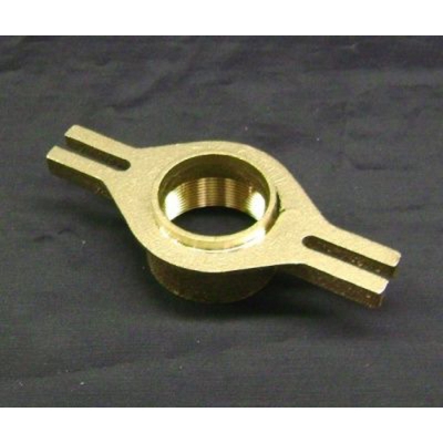 Brass Urinal Flange 2" IP Adjustable Centers