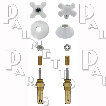 American Standard* 2 Valve Repair Kit w/Porcelain Handles