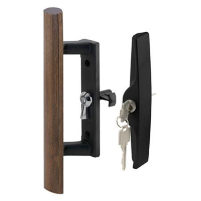 Internal Lock Type - Black, 3-1/2" Centers with Keyed Lock