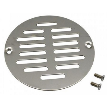 5&quot; Chrome Plated Round Strainer to Fit Inside Plastic Ring