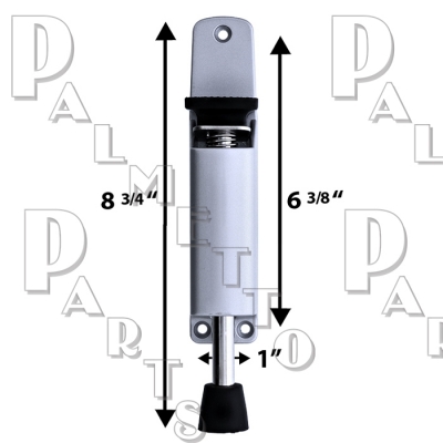 Telescopic Door Holder -Aluminum Finish