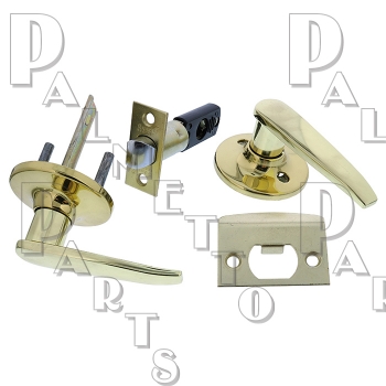 ADA Passage Lockset -Polished Brass Finish