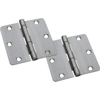 Sat Nkl 3.5x3.5 Hinge 5/8PAIR