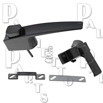 Storm Door Latch -Black Finish