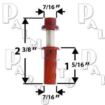 Adjustable Top Plunger Guide 2-pack