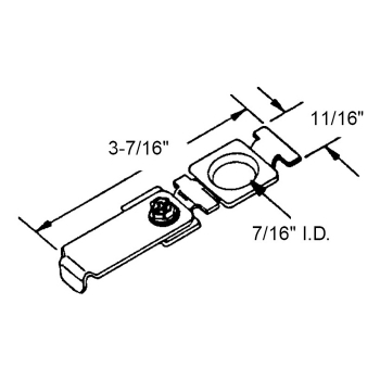 Bi-Pass Door Guide