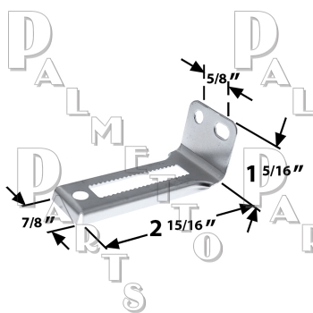 Bifold Stamped Steel Pivot Bracket