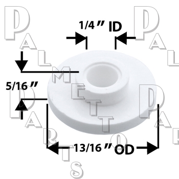 Bifold Door Cap 4/Pack