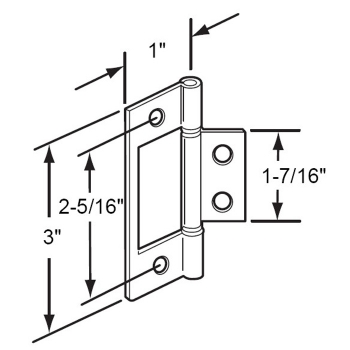 Bifold Door Hinge