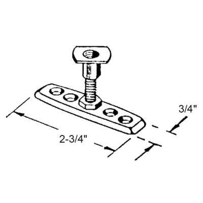 Door Mirror Top Mounting Bracket