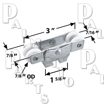 Wardrobe Door Roller