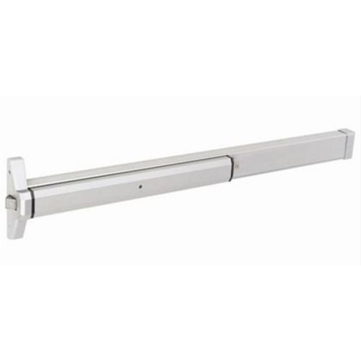 36" Narrow Stile Rim Exit Device Aluminum Finish