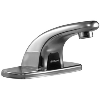 SL Optm Lav Faucet w 4&quot; Deck Plate