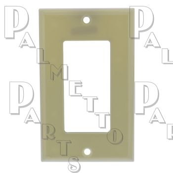 Deco Wall Plate -Ivory