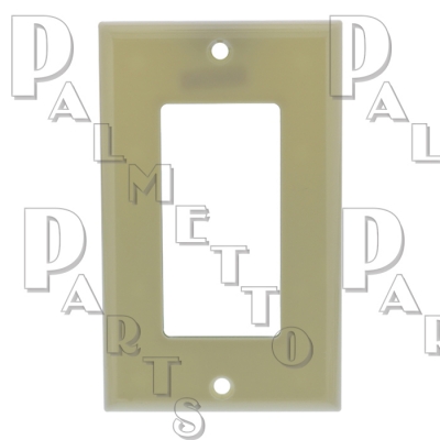 Jumbo Deco Wall Plate -Ivory