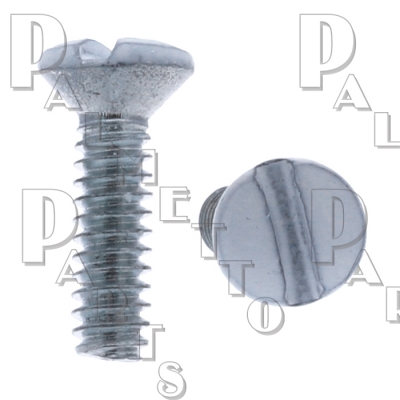 Plate Screws 1" White