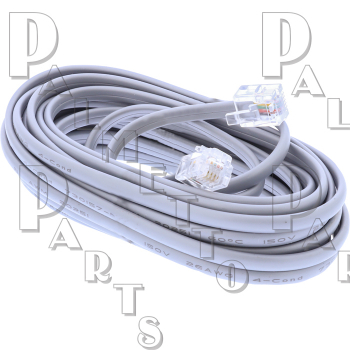 15&#039; Telephone Wire Silver