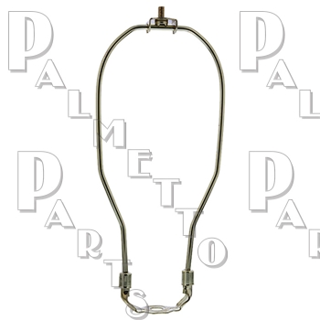 9&quot; Lamp Harp -Brass