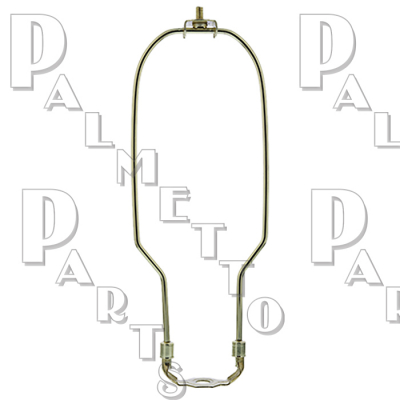 10" Lamp Harp -Brass
