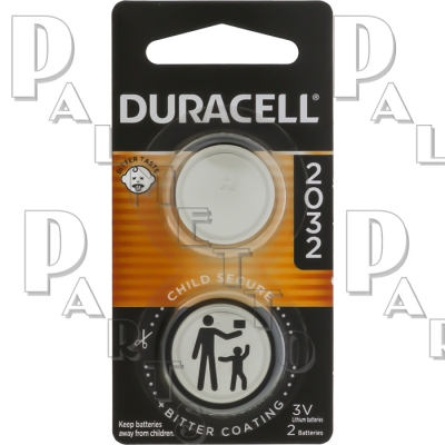 2032 3V Lithium Battery 2-Pack