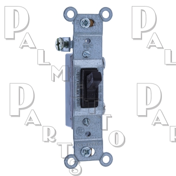 15A Switch Single Pole Brown