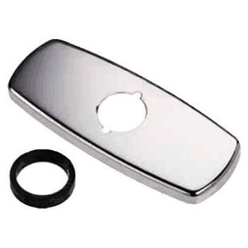 SL Trim Plate 4&quot;Ctrs Chrome