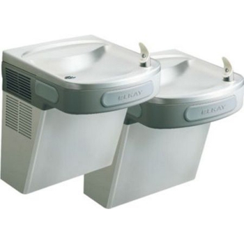 Elkay Bi-Level Cooler -Left Hand High, Stainless Steel
